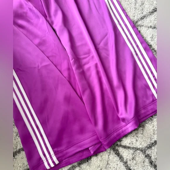 2pcs adidas Firebird Track Jacket and Wide leg Satin Pants Set - Picture 11 of 13
